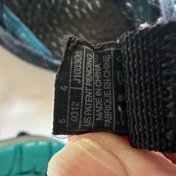 Chaco ZX2 Yampa River sandals Shoes Blue size 6 - Picture 5 of 8